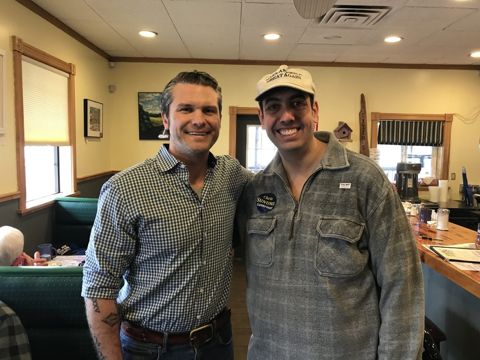 Matthew and Sen. Tom Cotton, AK